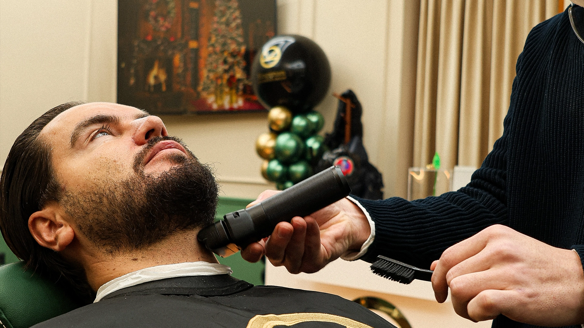 Brada Mašinica + Britva + Deluxe Hot Towel Shave